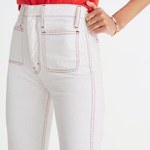 Sold-out Madewell rigid Demi boot crop jeans